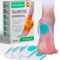 Pack de 6 Taloneras para Proteger del Dolor, Fascitis Plantar, Espolón Calcaneo y Tendinitis Aquiles | Soporte Ergonomico y Absorción de Impactos | Plantillas de Silicona para Hombre y Mujer