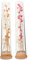 IMIKEYA 2 Stück Ewige Blumen-Wunschvase trockene Blumendekoration ewige Blumenflasche Party bescherung Weihnachten präsente Weihnachten Natürliche Trockenblumen-Requisiten Hausbedarf Glas