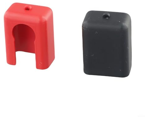 Lithium Battery Terminal Covers 2PCS with Reliable Crimp Screws and Dust Guards (200A)