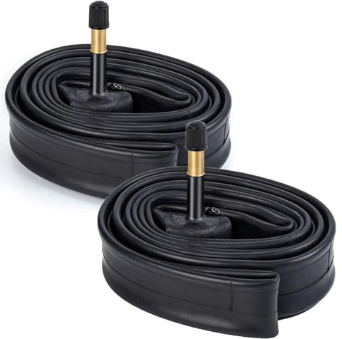YunSCM 2PCS 47/57-584 27.5 Pulgadas cámara 27.5x1.75/1.95/2.0/2.10/2.125 AV48mm Valve Compatibles 27.5 Pulgadas Bicicleta cámaras de Aire