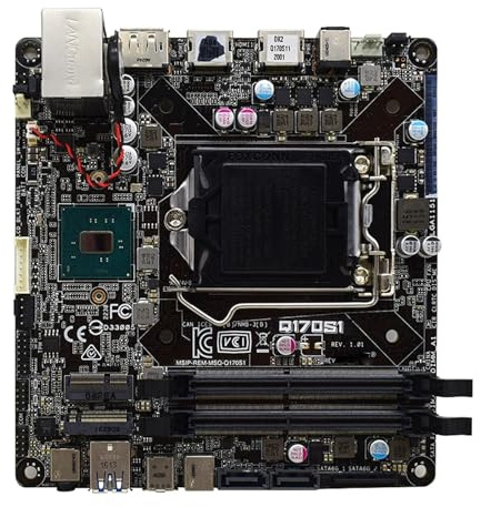 scheda madre Scheda madre Fit For ASUS Q170S1 LGA 1151 for i5 6500 i7 6700 2 slot RAM Max. 32 GB DDR4 Supporta M. Key 2280 SSD Doppia porta HDMI-Out