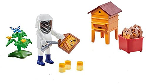 PLAYMOBIL 6573 Beekeeper with Hive, Multicolor