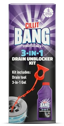 Cillit Bang Power Cleaner Max Unblocker Kit (Pack of 4)