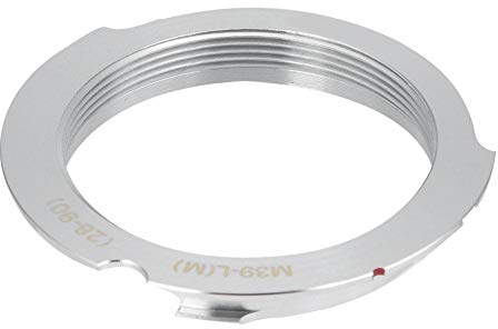 VBESTLIFE Adapter Ring für Kameraobjektivmontage, L (M39) -LM Adapterring für M39 LSM LTM-Objektiv für VM ZM LM-EA7 für LM, ZM VM, M-Mount-Kameras