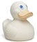 Lanco 8424678198678 Quietscheentchen, rosa Schnabel; 100% Naturkautschuk, weiß, 200 g
