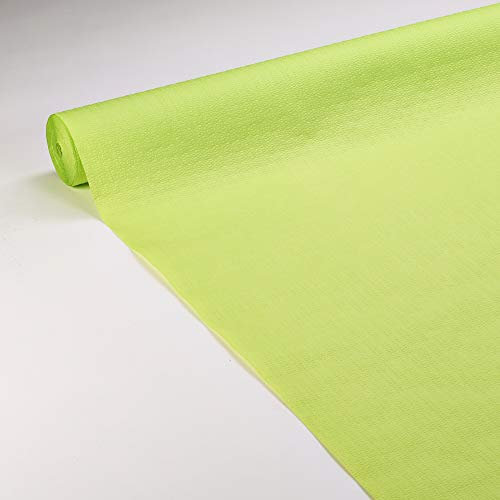 LE NAPPAGE ARTS DE LA TABLE Nappe en Papier gaufré Vert Anis - 1,18x20m
