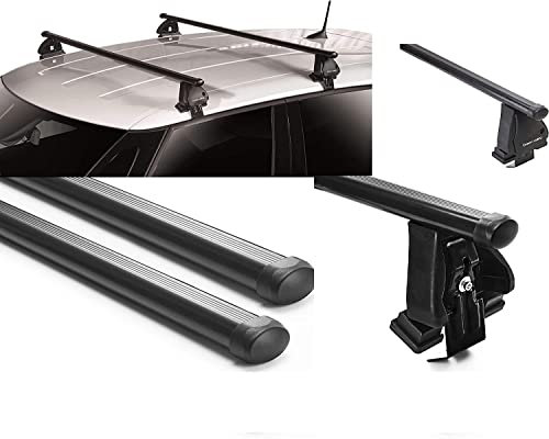 Alfa 159 BERLINA & SW 2005>. Barre PORTATUTTO Portapacchi da Tetto PREMONTATE PRONTE ALL'UTILIZZO per Auto Senza PREDISPOSIZIONI sul Tetto