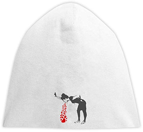 Banksy Love Sick Girl Street Art Beanise Hood Unisex Breathable Cap Hat Bequemes Trikot