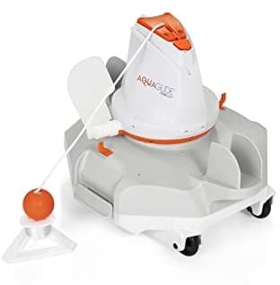 Bestway Aquaglide - Robot per piscina, pulitore automatico senza fili per piscina