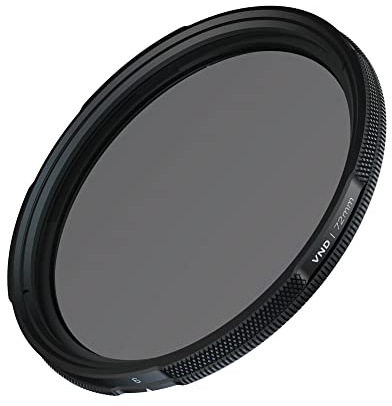 LEE Elements 72 mm VND-Filter, variable Graufichte, mit 6 bis 9 Blenden für spiegellose und DSLR-Kameras