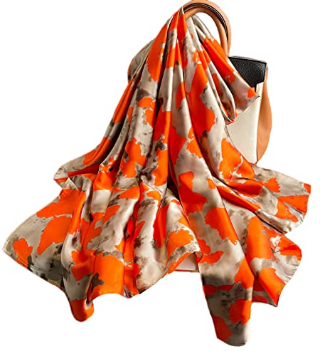 FAIRYGATE Halstuch Damen Seide Stola für Abendkleid Seidentuch Brautstola Brautschal Elegant Perfekt zum Brautkleid Festlicher Schal Abendstola Weiche Stola 83025