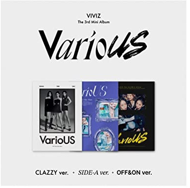 VIVIZ - VarioUS [Photobook] 3rd Mini Album+Folded Poster (Random ver, 1 Folded Poster)