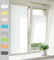 Vkele Plissee ohne Bohren Klemmfix – Faltrollo Jalousie Weiß 40x100cm(BxH), Lichtdurchlässig & Blickdicht, Sonnenschutz & Sichtschutz, Easyfix Rollo für Fenster & Tür