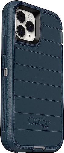 OtterBox Defender Series Screenless Edition Hülle für iPhone 11 Pro Max (nur Hülle) – Nur Hülle – Mikrobeller Schutz – Nicht-Einzelhandelsverpackung – Gone Fishin (Blau)