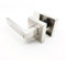 Yolispa Door Knob with Lock Entry Lever Lock Keyed Exterior Front Door Handle Copper Lock Cylinder Aluminum Lock Handle
