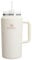 STANLEY Quencher H2.0 FlowState Stainless Steel Vacuum Insulated Tumbler with Lid and Straw for Water, Iced Tea or Coffee, Smoothie and More, Cream 2.0, 64oz