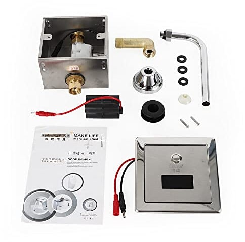 Automatik Sensor Toilette Infrarot Induktive Urinal Spülung Bad Spülventil WC Automatische Induktive Automatische Induktive Toilettenventile zum Spülen von Urinal WC Sensor Badarmaturen