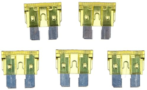 Satz Flachsicherungen fürs Auto MECHANIC FUSE SET 20A, 100 St.