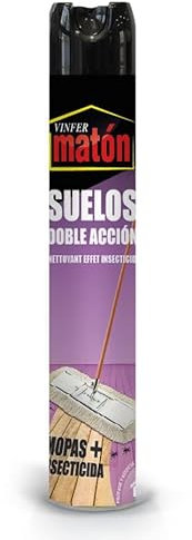 Caja 12 uds Aerosol mopas con insecticida 750 ml. Vinfer doble Acción