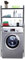 MAGIC SELECT Regal über Waschmaschine, Schwarz, platzsparendes Regal mit 3 Regalen, wasserfestes Regal, höhenverstellbare Beine