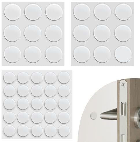 Pieds en caoutchouc transparent