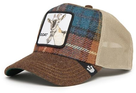 Goorin Bros. Luxury Moon Collection Trucker Mütze für Damen und Herren, Hellbraun (Mondziege), Einheitsgr��e