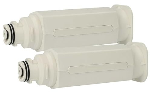 vhbw 2x Wasserfilter Filterkartusche Filter kompatibel mit Samsung RF23R62E3S9, RF23R62E3S9/EF, RF23R62E3B1, RF23R62E3B1/EF Kühlschrank