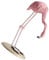BESTOYARD Flamingo Resin Figurine Cute Cartoon Flamingo Home Decor for Living Room Wedding Valentine Day and Vibrant Desktop Decoration