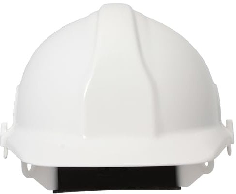 Centurion Safety Products – Classic Hard Hat with Full Peak – Wheel Ratchet - Non-Vented - White
