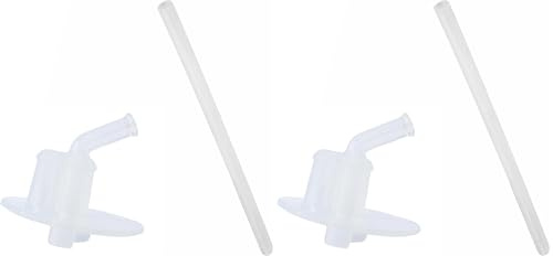 Nuby - Replacement straw set for the sport straw cups - Sport Straw Flip It (Packung mit 2)