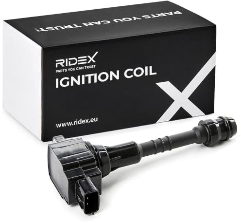 RIDEX 689C0062 Zündspule Kompatibel mit NISSAN ALMERA II Hatchback N16 HEXEXA4004G 224486N001 224486N002