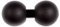 Ultimateaddons 25mm Double Ball Adapter for use with 3 Extender
