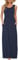 AUSELILY Summer Dresses for Women Casual Sleeveless Ladies Maxi Dress Long with Pockets Navy Blue L