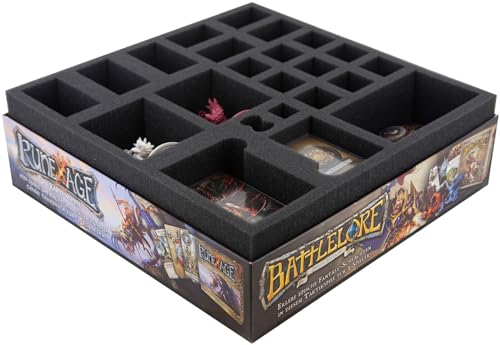 Feldherr Schaumstoff-Set kompatibel mit Descent: Reise ins Dunkel 2. Edition - Labyrinth des Verderbens Brettspielbox
