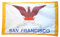 Flaggenfritze® Flagge/Fahne USA City of San Francisco - 90 x 150 cm