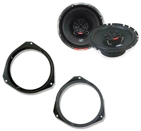 Inex Speaker Upgrade 17 cm Vibe Slick Coaxial Car Door Audio IX-SR-VX-100.3 + SLICK6