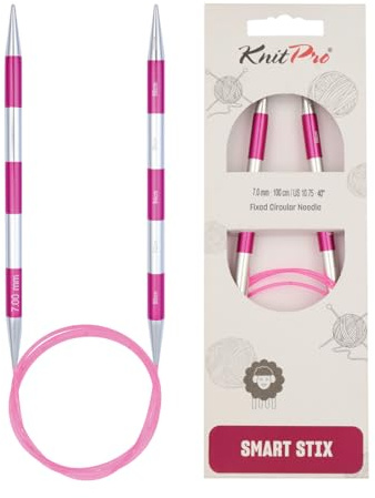 KnitPro Smartstix Fixed Circular Needles 40 (100cm) | 7.00mm