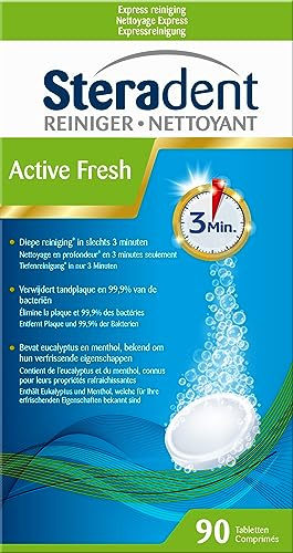 Steradent Nettoyant Active Fresh X90