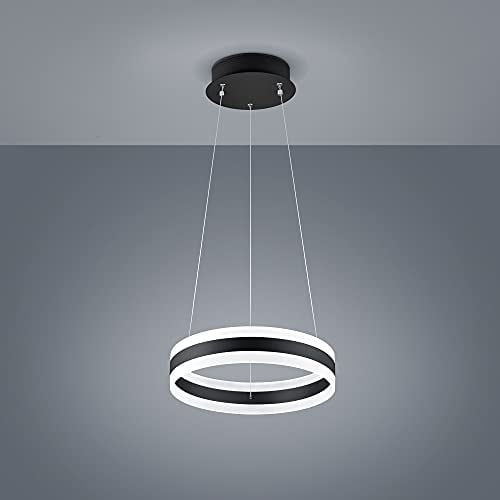 Helestra Liv Pendelleuchte LED, schwarz matt, ø40 cm