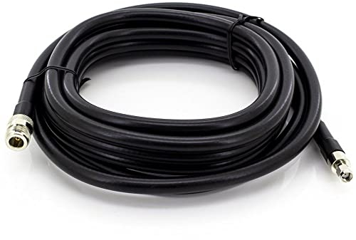 Koaxial LMR-400 Kabel 2m / 3m / 5m / 10m N weiblich auf RP-SMA männlich für Helium Miners Sensecap Bobcat (2m)