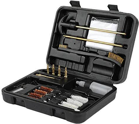 MOCNT Kit de Nettoyage Pistolet d'entretien Brosses Fusil De Chasse Airsoft Pistolet Cleaning Outil Tuyau Balai de Nettoyage Brosser .22/.357/.38/9mm/.40/.45