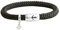Paris Montana • Das Original Anker Gravur Segeltau Unisex Armband Mit Anker Anhänger Unisex Geflochten Handmade Hochwertiger Magnetverschluss Durchmesser 8mm (Schwarz, 22.00 CM)