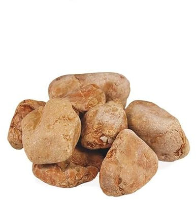 VIRSUS Ciottoli Marmo Rosso Verona, Sacca da 25kg, Sassi con Angoli arrotondati per Decorazione Ornamento Giardino, Pietre Naturali per Vaso Fiori, Acquario, Diametro 20-50 mm