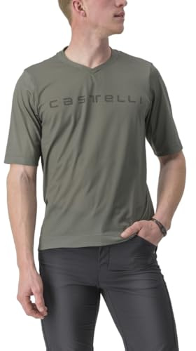CASTELLI 4523018-089 Trail TECH TEE 2 Men's T-Shirt Forest Gray XL
