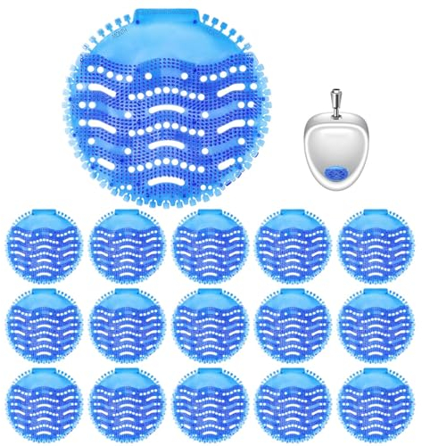 15 Pack Ecrans pour Urinoir, Filtre à urinoir, Ecrans pour Urinoir les Hôtels, les Restaurants, les Écoles