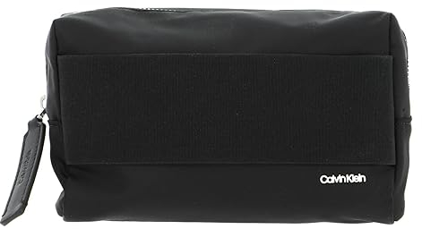 Calvin Klein Wide Strap Nylon Washbag CK Black