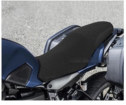 ORBANA Sitzbank Kissen Kissen Sitzbezug Für Yam&aha Tracer 7 700 Tracer7 Tracer700 GT MT-07 Tracer Motorrad Atmungsaktive Stoff Sattel Sitzbezug