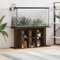 Festnight Aquarium Unterschrank Aquariumständer für Aquarien, Aquarienschrank Schrank Aquarium Tisch HolzwerkstoffBraune Eiche 120 x 40 x 60 cm