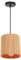 LIGKIN Pendelleuchte Rattan Boho Ø15cm Vintage Handgewebte Hängelampe E27 Runden Hängend Höhenverstellbar Lampenschirm Industrieller Boho Rustikal Kronleuchter für Schlafzimmer Wohnzimmer Küche