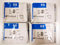 HP 11 Druckkopf C4810A/C4811A/C4812A/C4813A 4er-Pack Business Inkjet 1100, DesignJet 100/110Plus, OfficeJet 9110/9120/9130 (Garantiedatum überschritten, voll funktionsfähig)